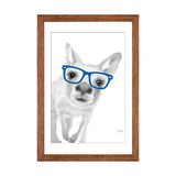 iCanvas "Kangaroo With Blue Glasses" by Printable Lisa's Pets