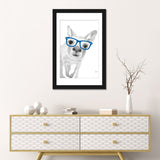 iCanvas "Kangaroo With Blue Glasses" by Printable Lisa's Pets