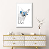 iCanvas "Kangaroo With Blue Glasses" by Printable Lisa's Pets