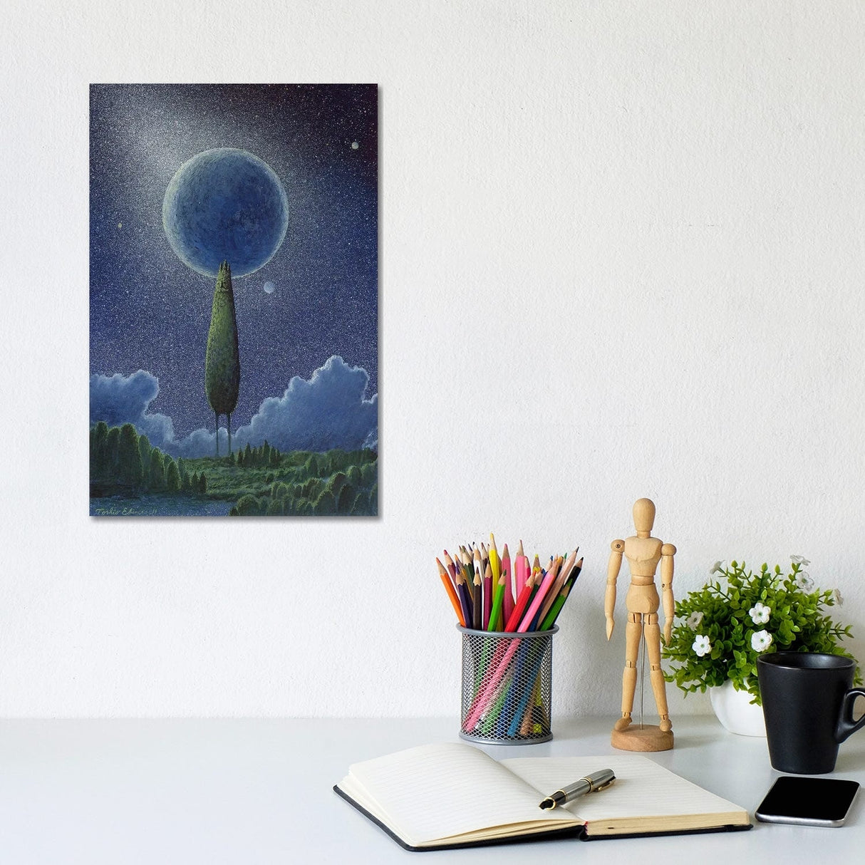 iCanvas "King Of Greens" by Toshio Ebine Canvas Print