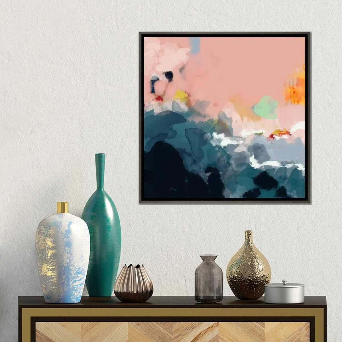 iCanvas "La Mer" by Ana Rut Bre Framed