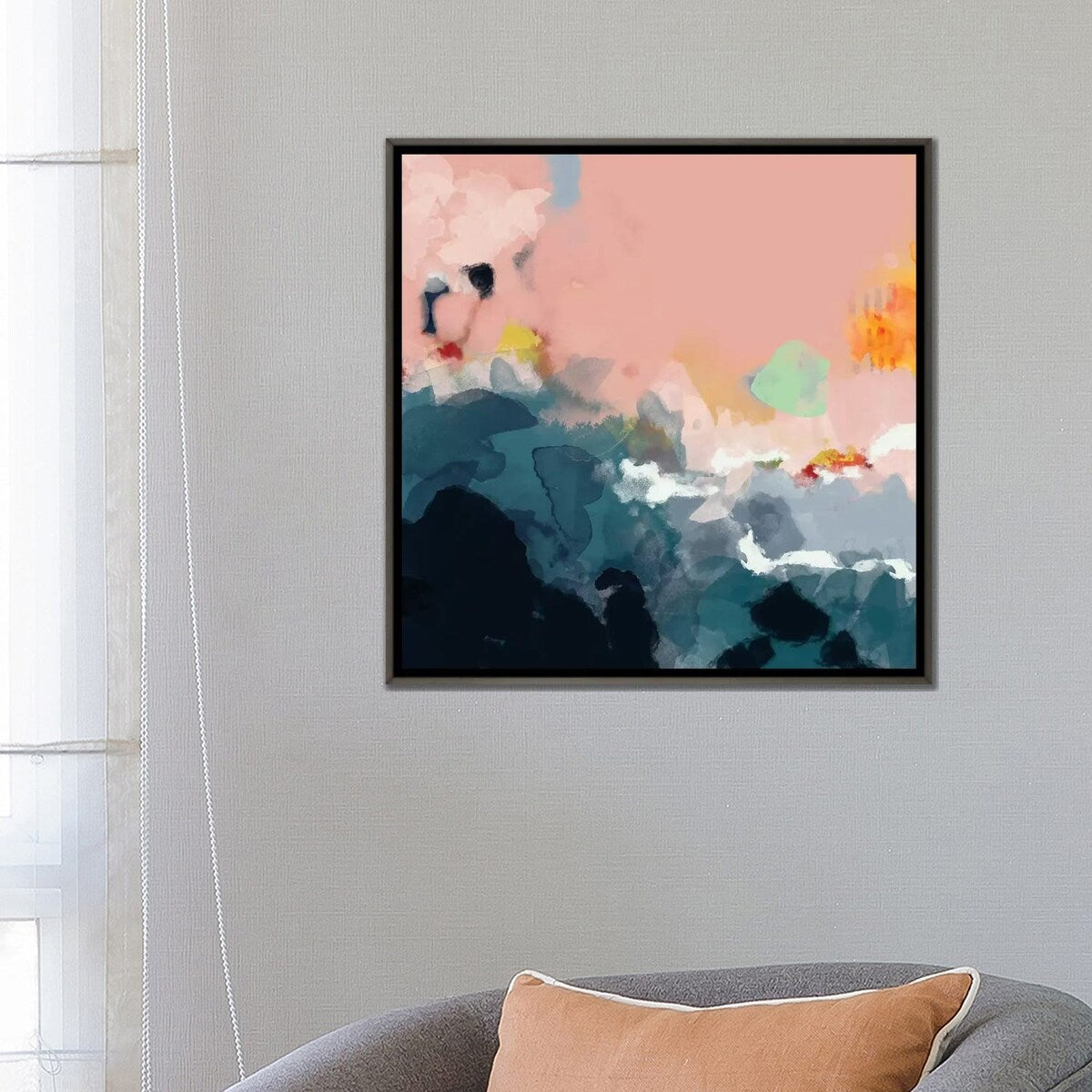 iCanvas "La Mer" by Ana Rut Bre Framed