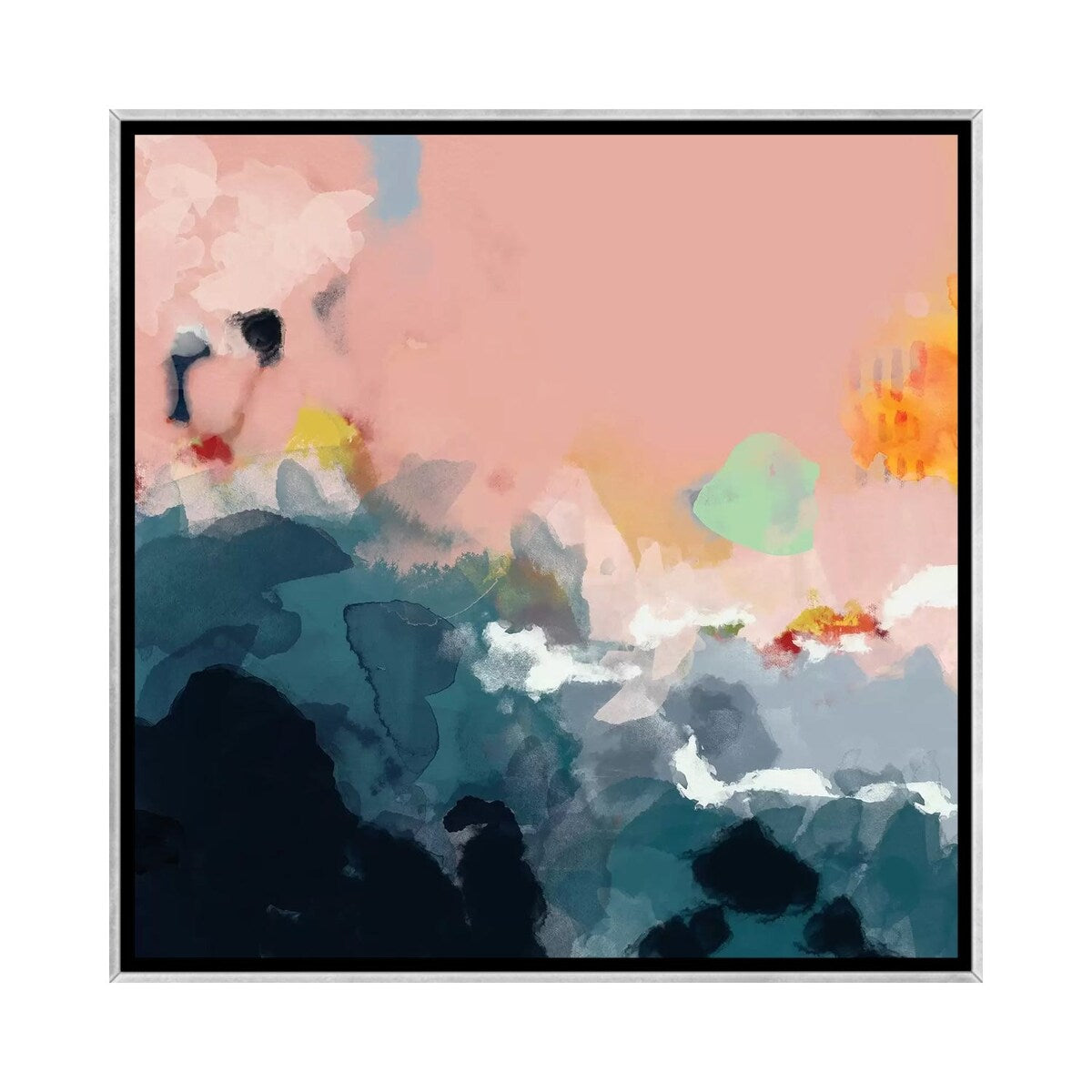iCanvas "La Mer" by Ana Rut Bre Framed