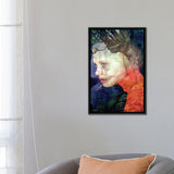 iCanvas "La Nymphe Orange" by Dominique Baduel Framed