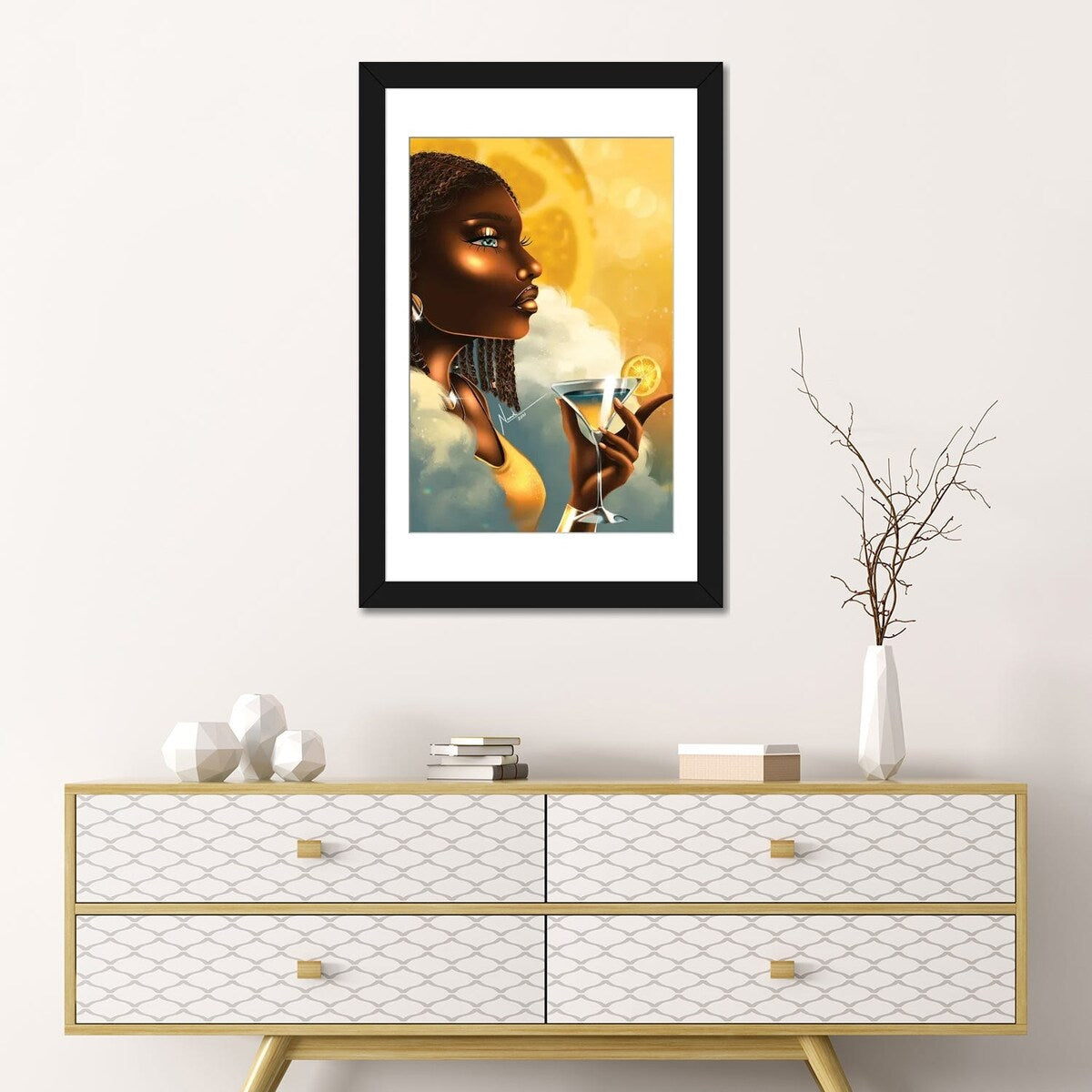 iCanvas "Lemon Martini" by Nandi L. Fernandez