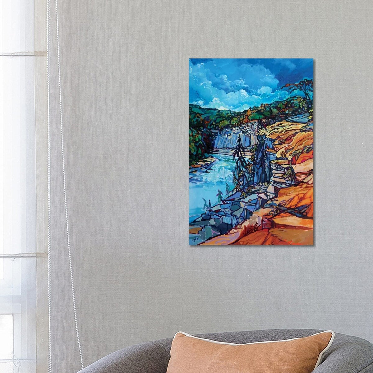 iCanvas "Letchworth September" by Judy Hodge Canvas Print