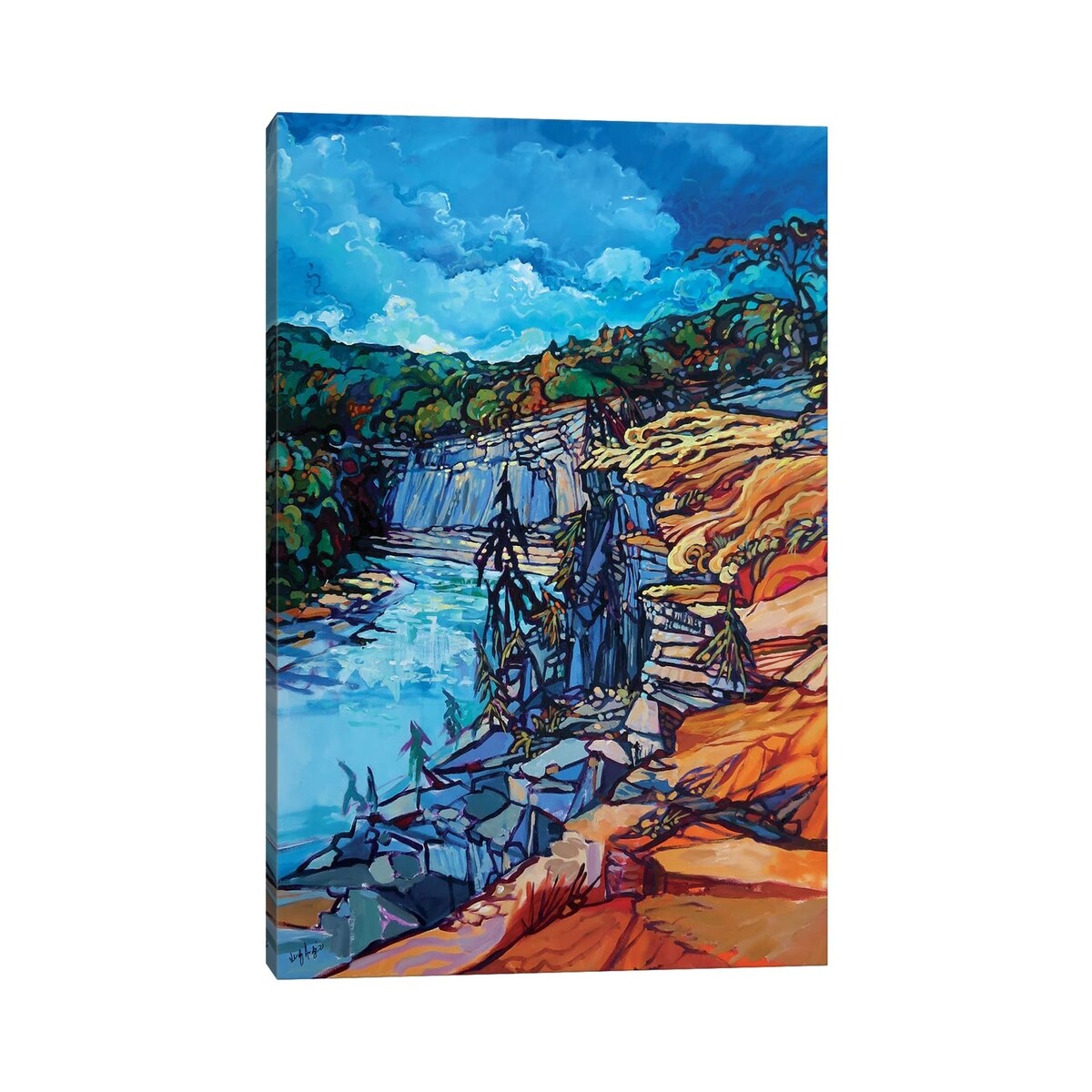 iCanvas "Letchworth September" by Judy Hodge Canvas Print