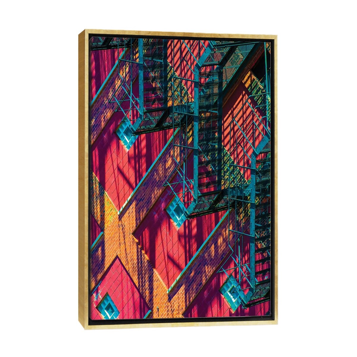 iCanvas "Life Is Beautiful" by Raymond Kunst Framed