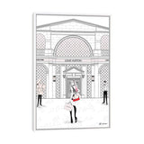 iCanvas "Lisa Louis Vuitton" by So Loretta Framed Canvas Print