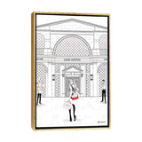 iCanvas "Lisa Louis Vuitton" by So Loretta Framed Canvas Print