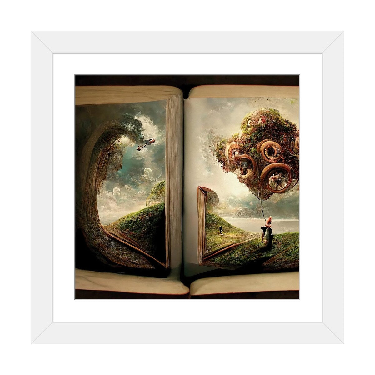 iCanvas "Literary Escape Hatches IV" by Graeme Cornies