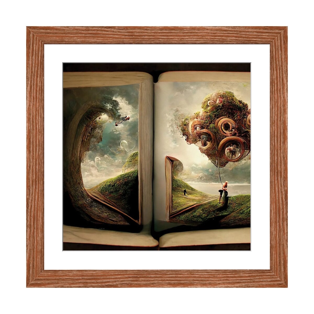 iCanvas "Literary Escape Hatches IV" by Graeme Cornies