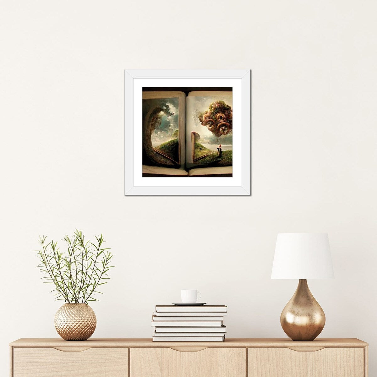 iCanvas "Literary Escape Hatches IV" by Graeme Cornies