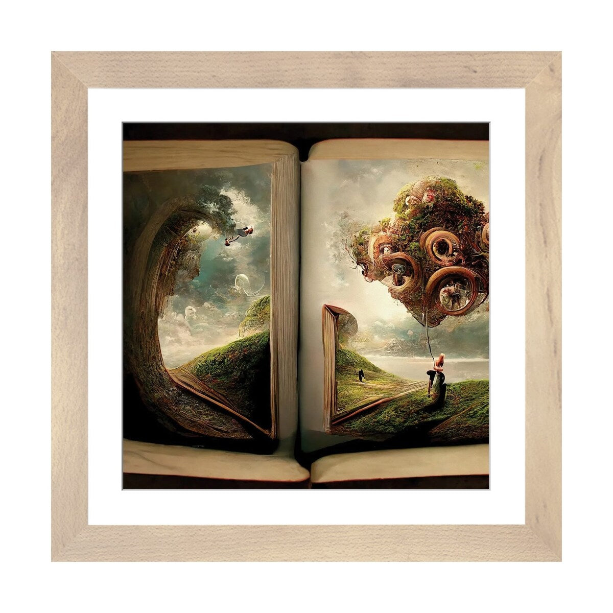 iCanvas "Literary Escape Hatches IV" by Graeme Cornies