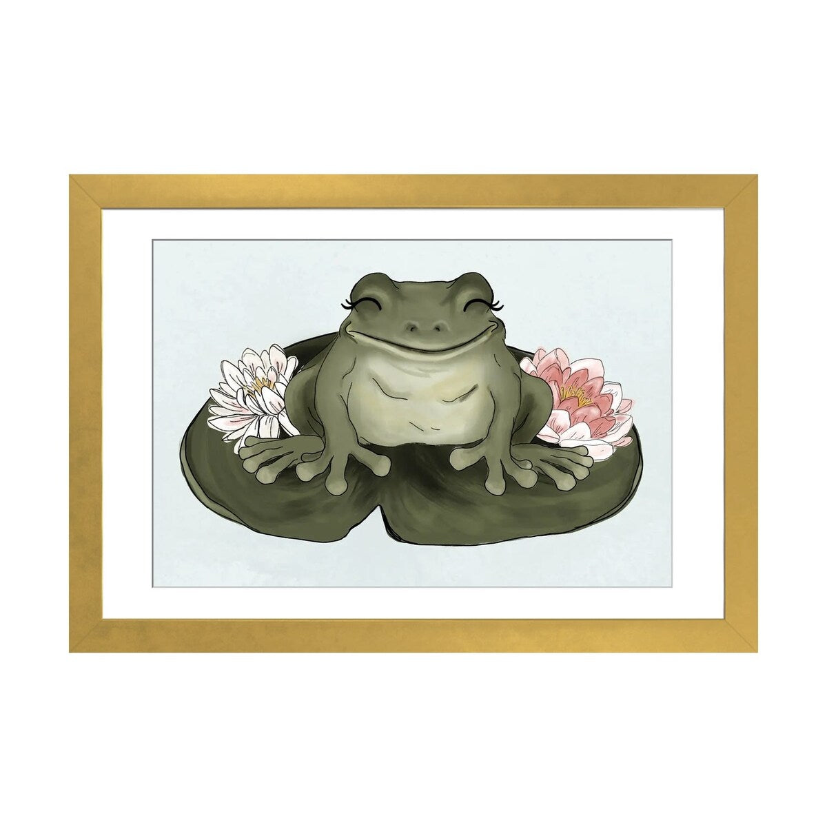 iCanvas "Little Frog" by Katie Bryant