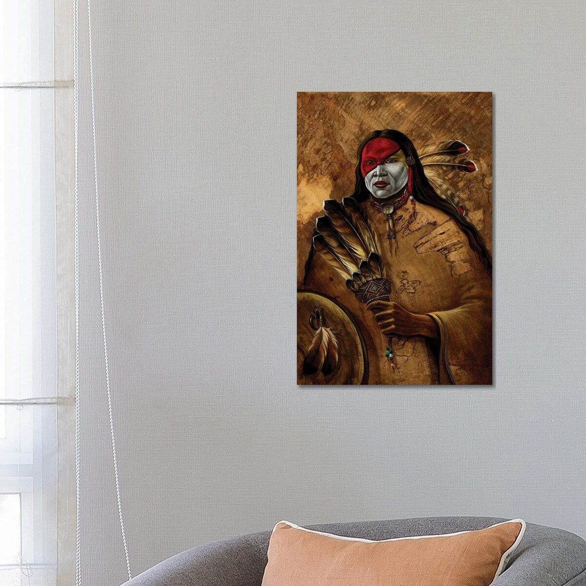 iCanvas "Little Hawk" by David Joaquin Canvas Print