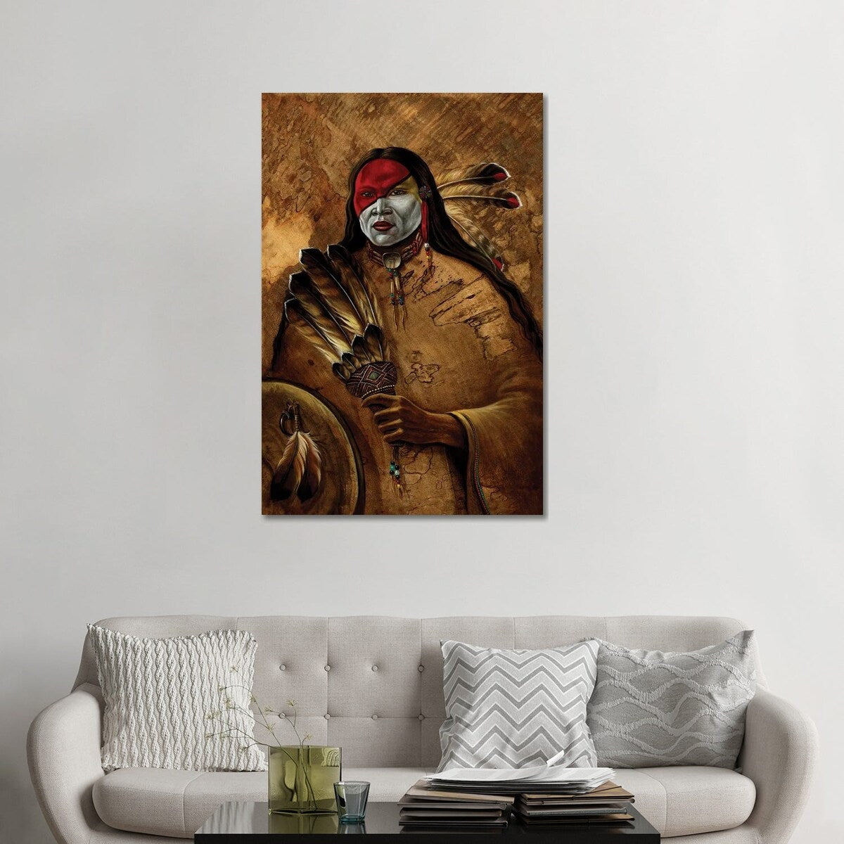 iCanvas "Little Hawk" by David Joaquin Canvas Print