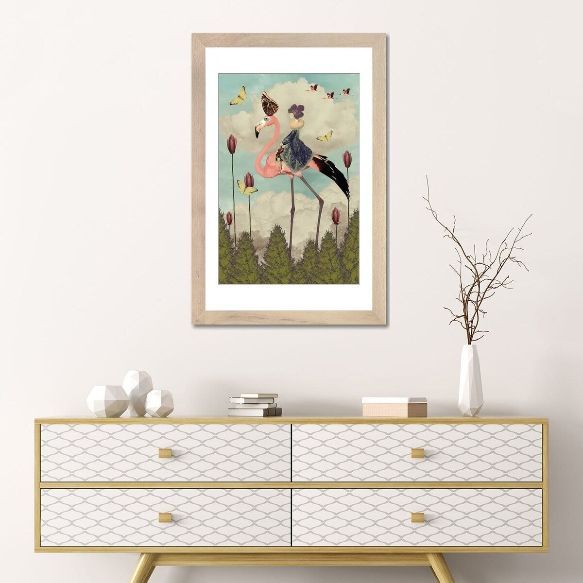 iCanvas "Look Up - Vertical" by Caroline Keslassy