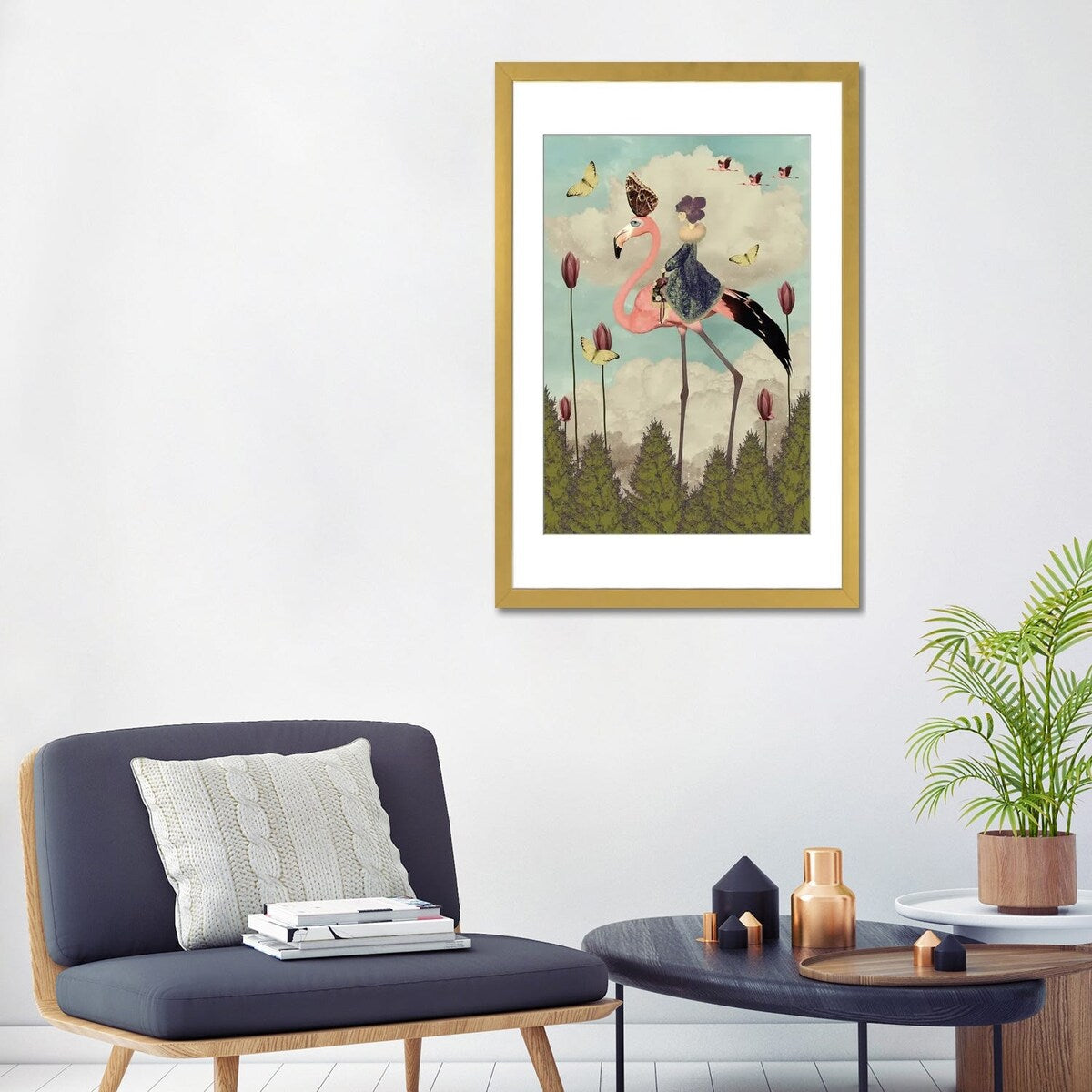 iCanvas "Look Up - Vertical" by Caroline Keslassy