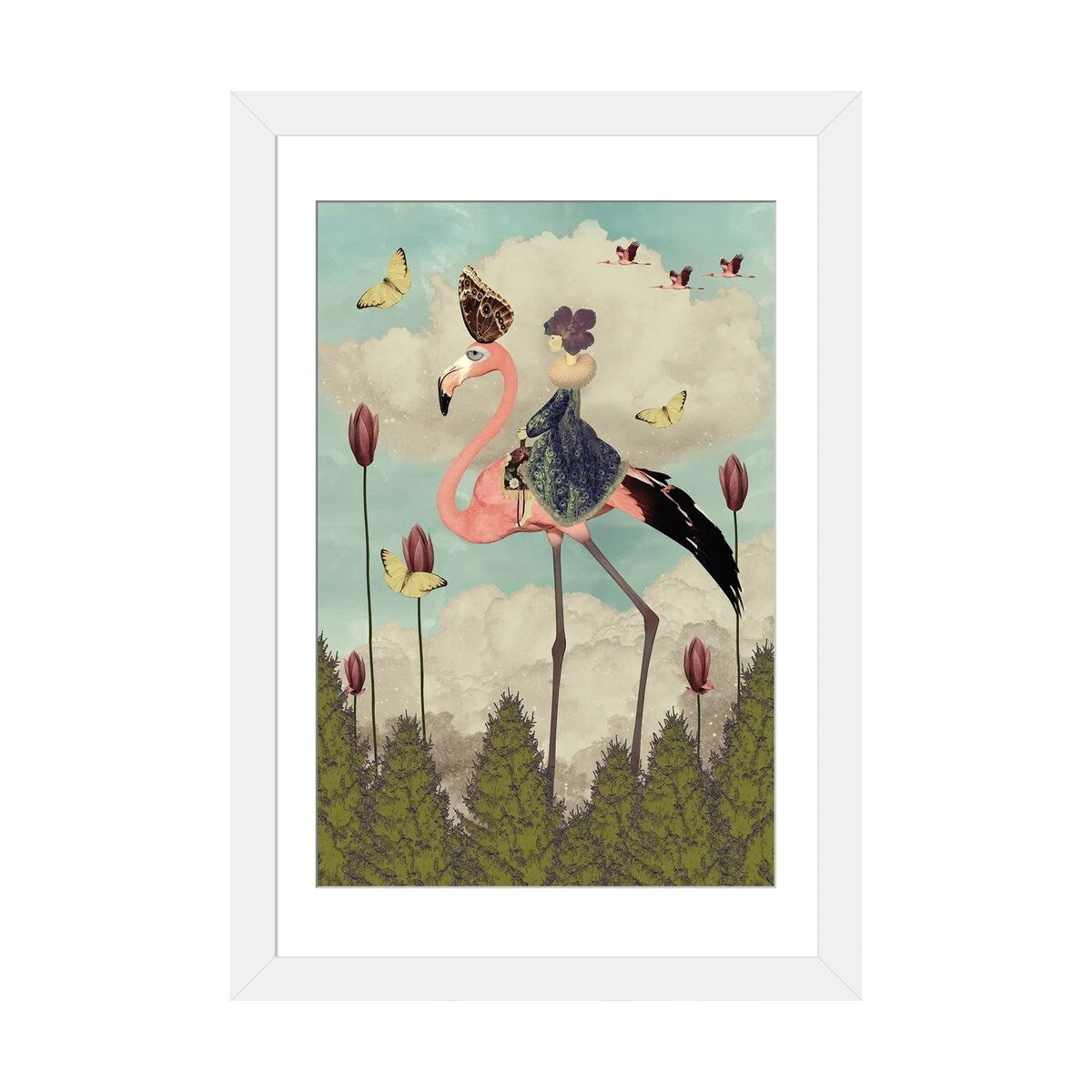 iCanvas "Look Up - Vertical" by Caroline Keslassy