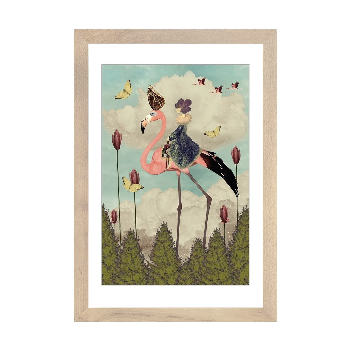 iCanvas "Look Up - Vertical" by Caroline Keslassy