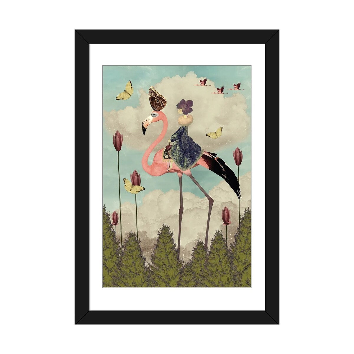 iCanvas "Look Up - Vertical" by Caroline Keslassy