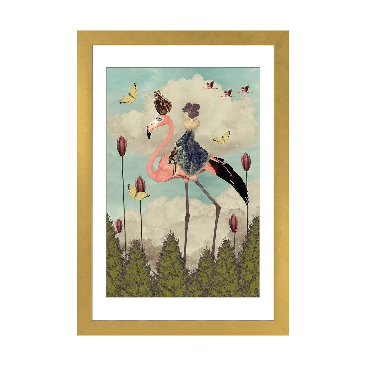 iCanvas "Look Up - Vertical" by Caroline Keslassy
