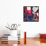 iCanvas "Louboutins & Ring Pops" by Julia Ryan Framed