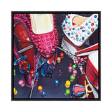 iCanvas "Louboutins & Ring Pops" by Julia Ryan Framed