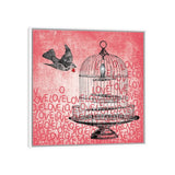 iCanvas "Love Birds" by Erin Clark Framed Canvas Print