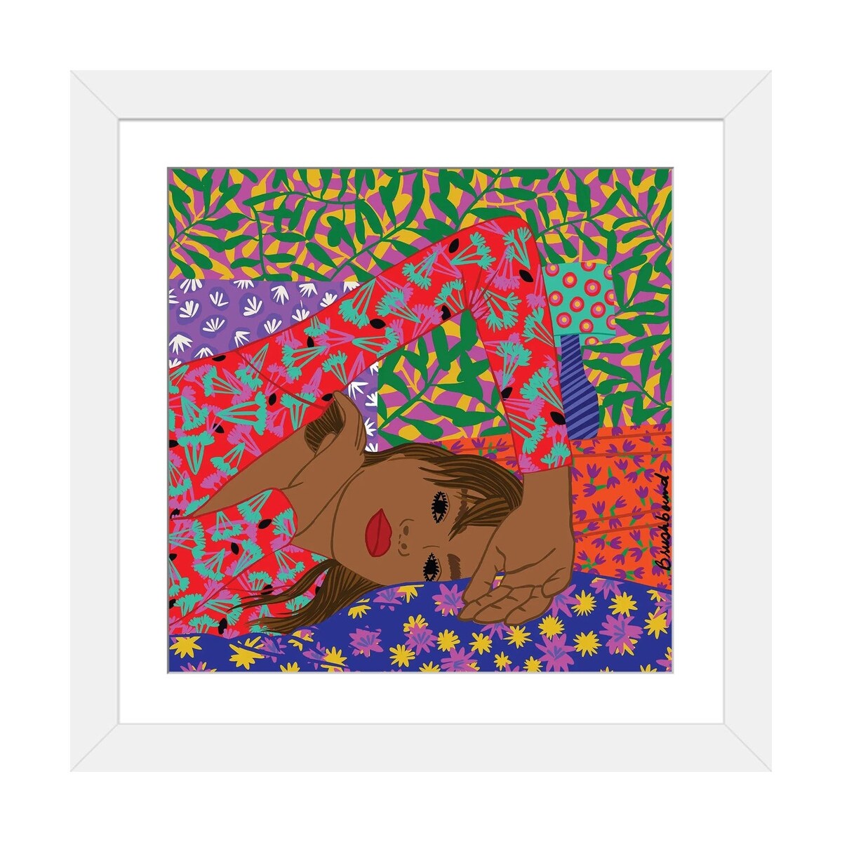iCanvas "Love Girl" by BrushBound