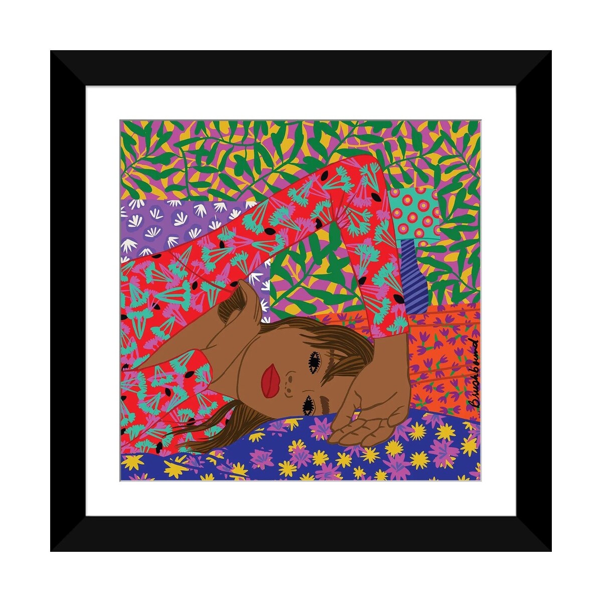 iCanvas "Love Girl" by BrushBound