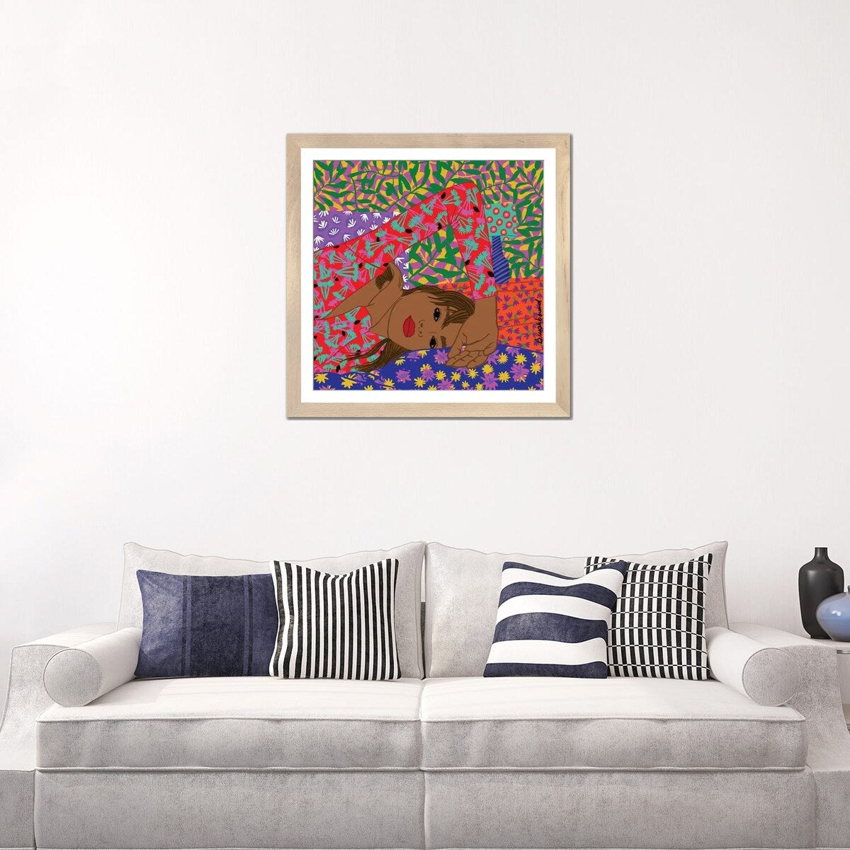 iCanvas "Love Girl" by BrushBound