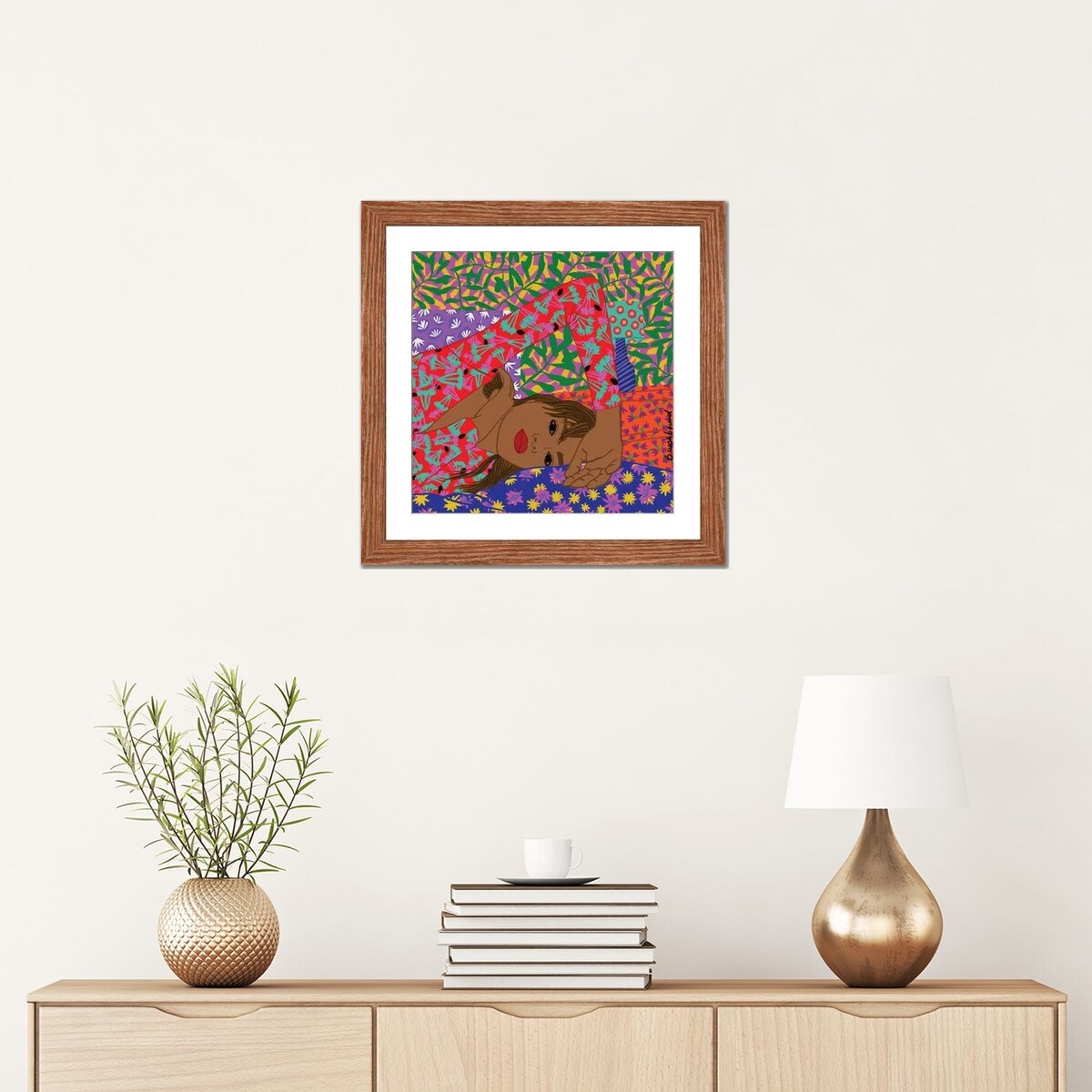 iCanvas "Love Girl" by BrushBound