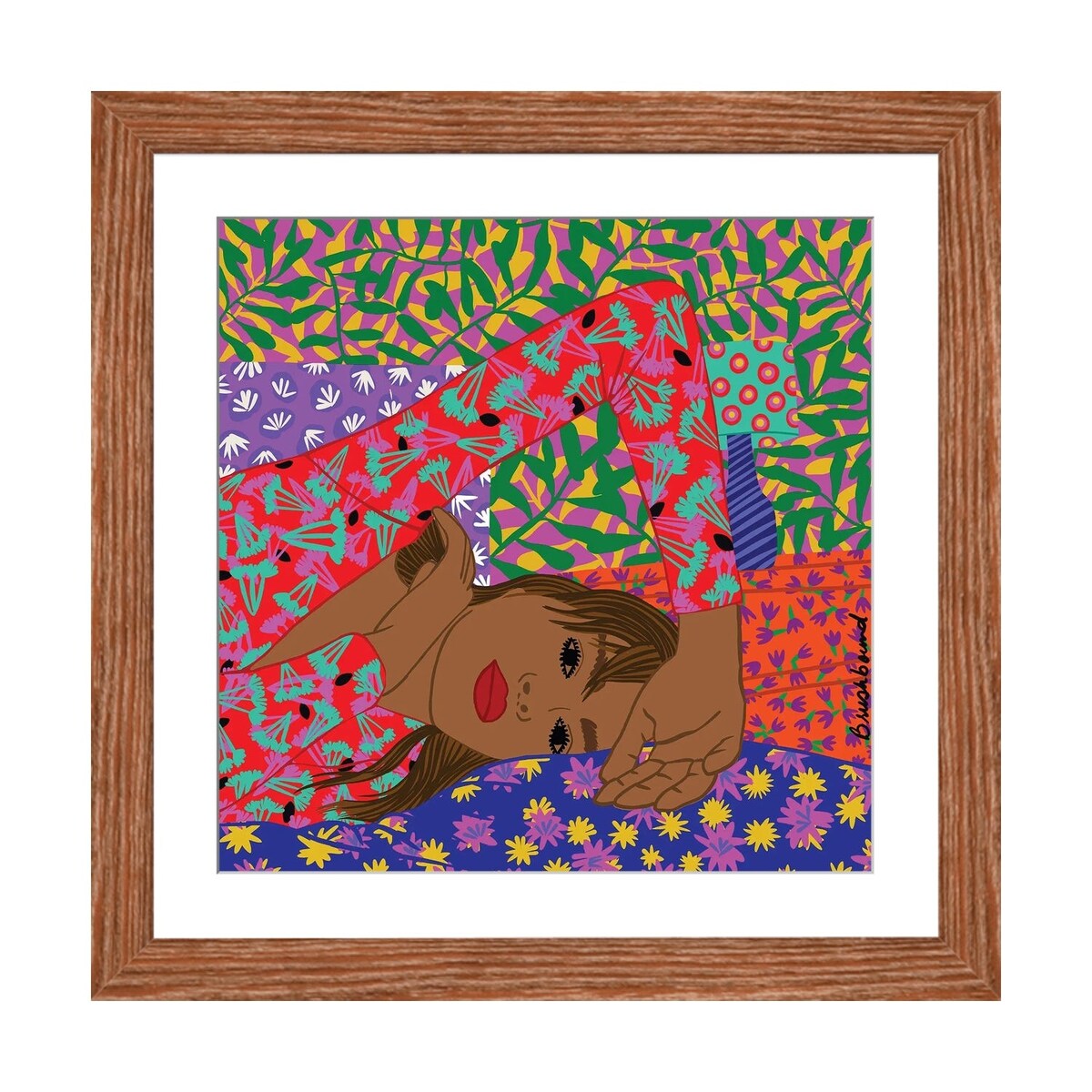 iCanvas "Love Girl" by BrushBound