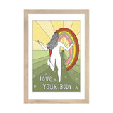iCanvas "Love Your Body" by Helma Speksnijder