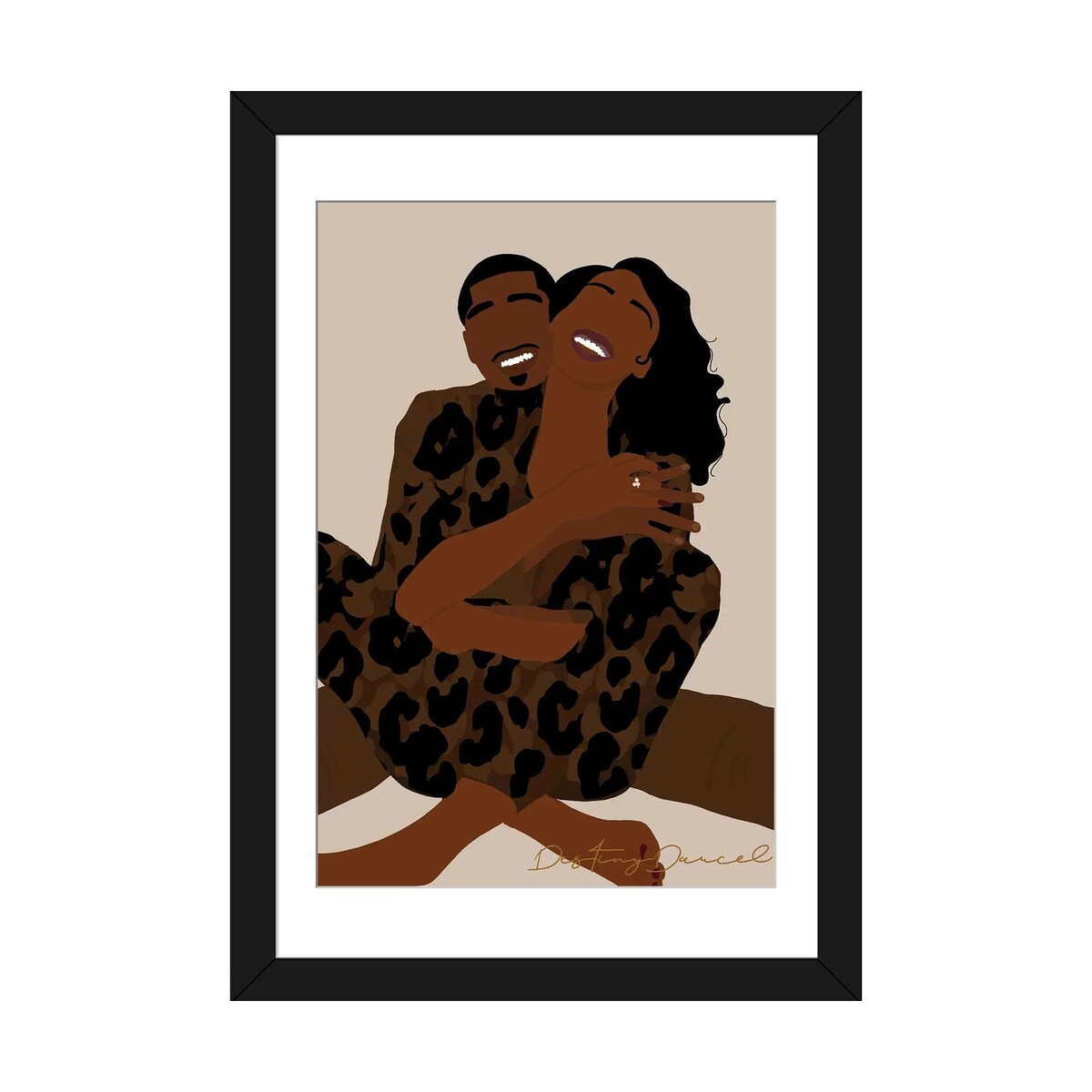iCanvas "Loving You Is Easy" by Destiny Darcel
