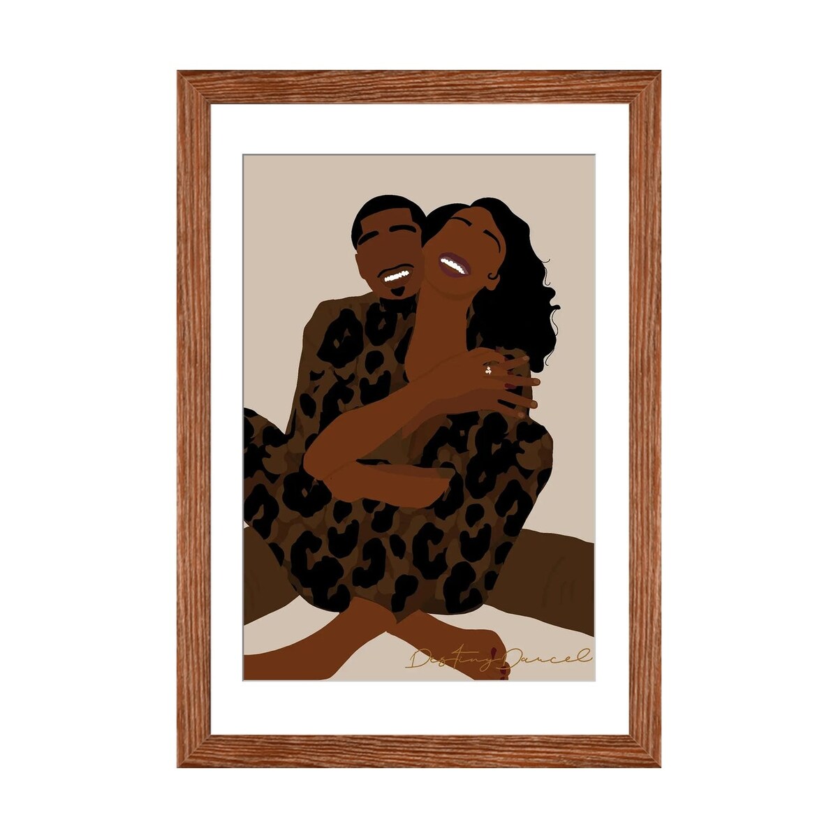 iCanvas "Loving You Is Easy" by Destiny Darcel
