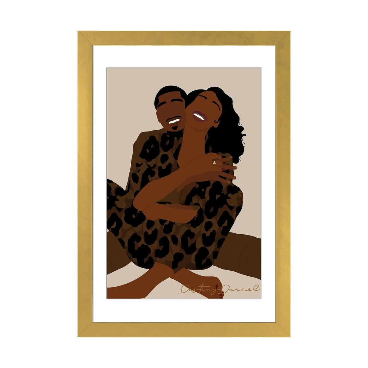 iCanvas "Loving You Is Easy" by Destiny Darcel