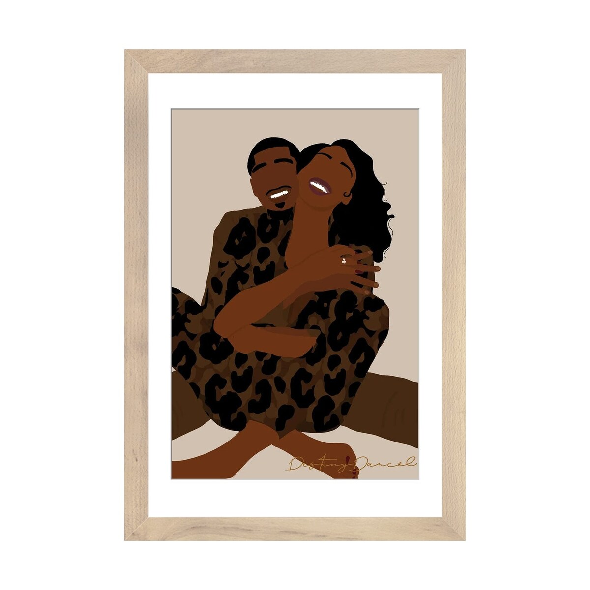 iCanvas "Loving You Is Easy" by Destiny Darcel