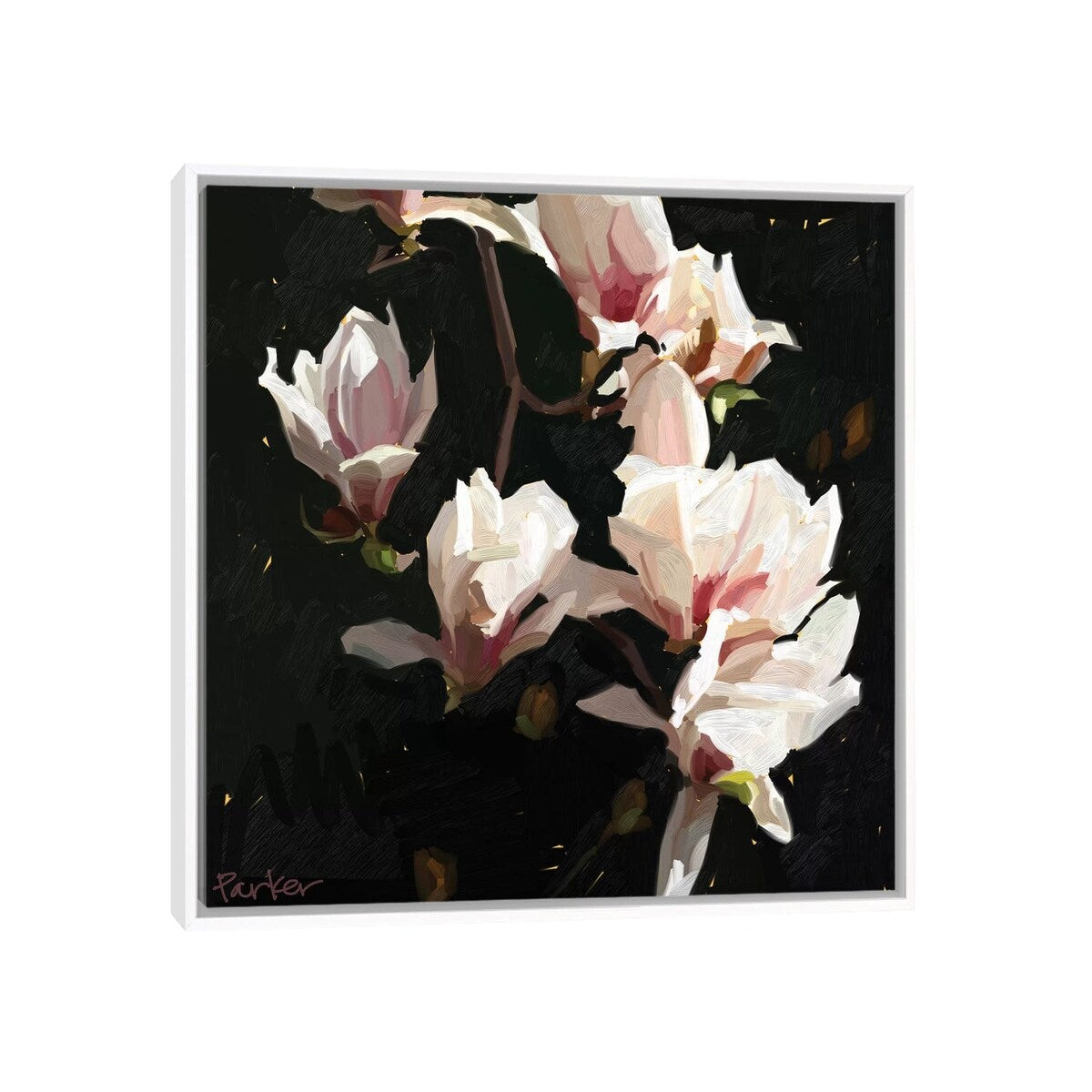 iCanvas "Magnolia Drama" by Teddi Parker Framed