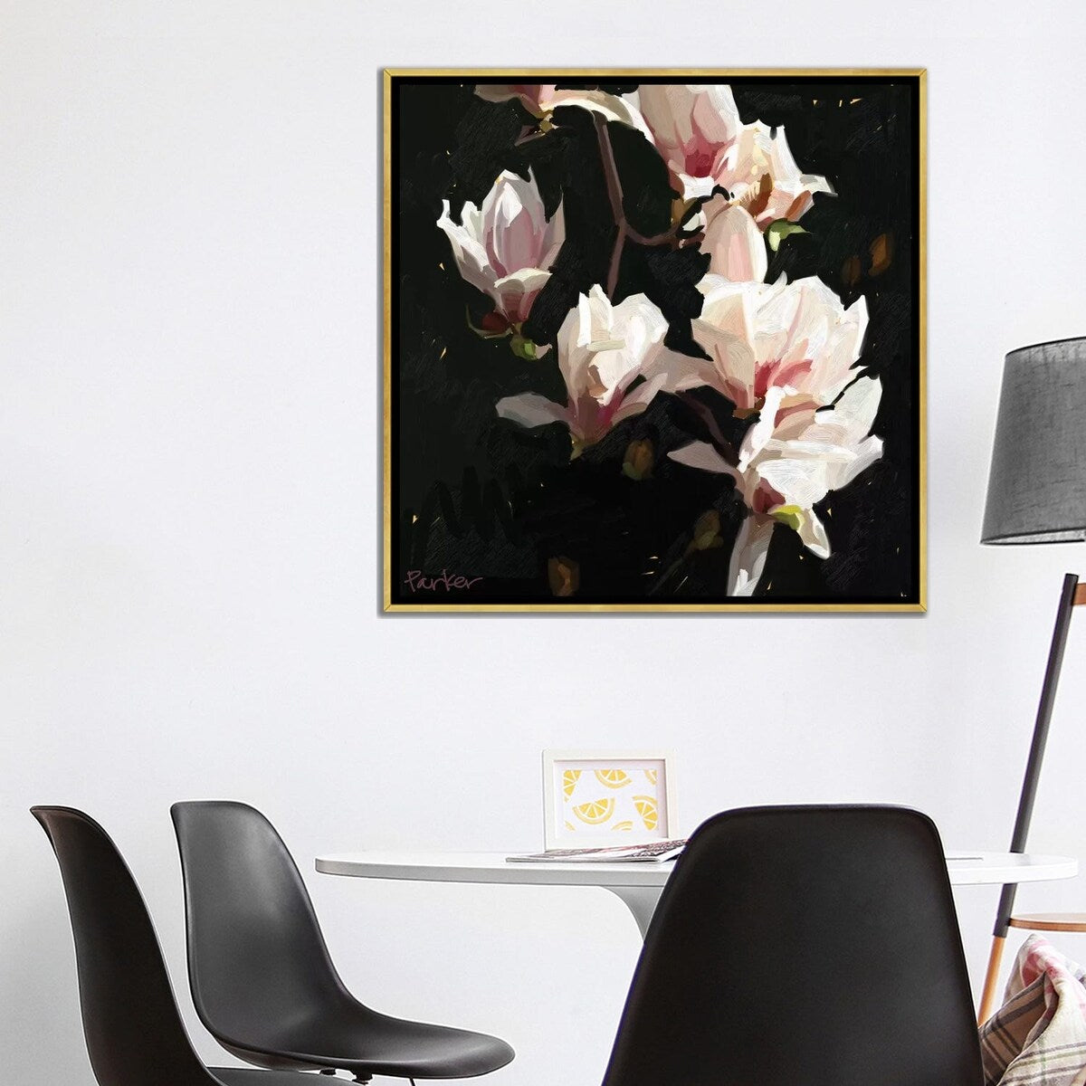 iCanvas "Magnolia Drama" by Teddi Parker Framed
