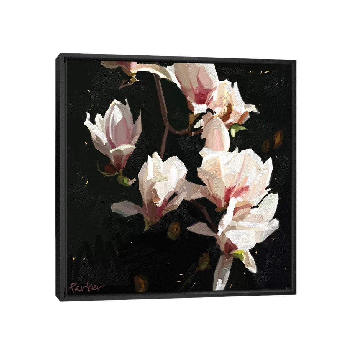 iCanvas "Magnolia Drama" by Teddi Parker Framed