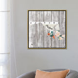 iCanvas "Maryland" by Front Porch Pickins Framed Canvas Print
