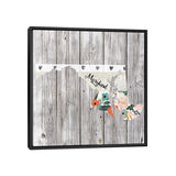 iCanvas "Maryland" by Front Porch Pickins Framed Canvas Print