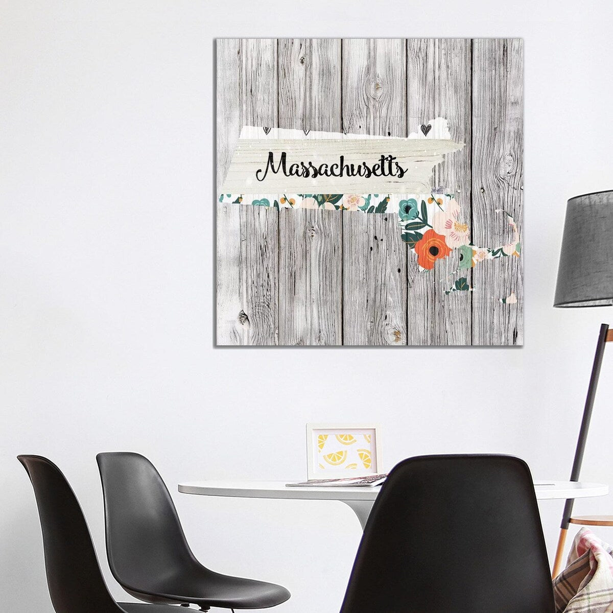 iCanvas "Massachusetts" by Front Porch Pickins Canvas Print