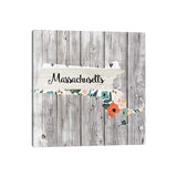 iCanvas "Massachusetts" by Front Porch Pickins Canvas Print