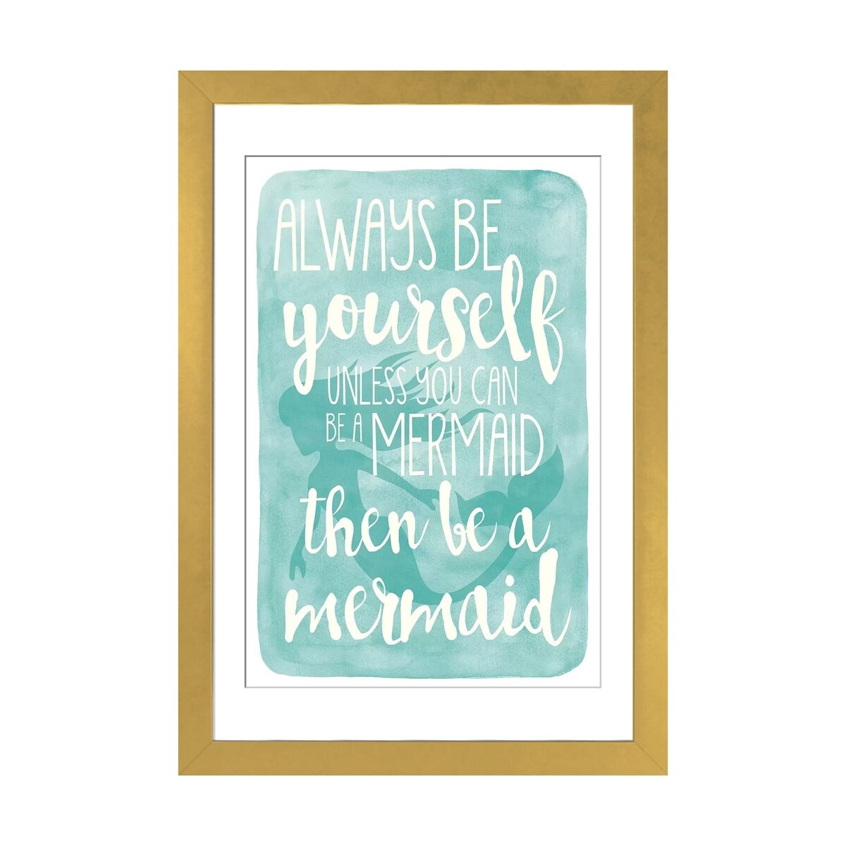 iCanvas "Mermaid" by Erin Clark