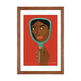 iCanvas "Mirror Mirror" by Kamo Frank