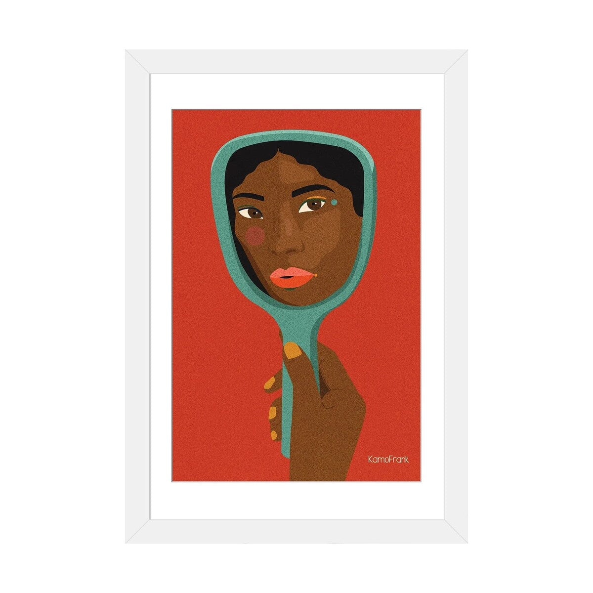 iCanvas "Mirror Mirror" by Kamo Frank